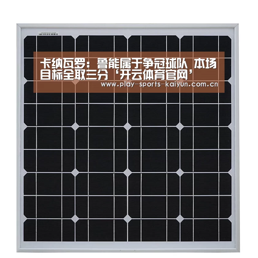 卡纳瓦罗:鲁能属于争冠球队 本场目标全取三分‘开云体育官网’(图1) 开云体育网站